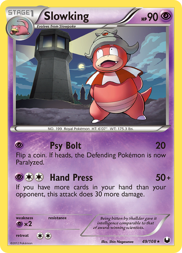 Slowking (49/108) [Black & White: Dark Explorers] | Dragon's Lair Comics and Fantasy Houston TX
