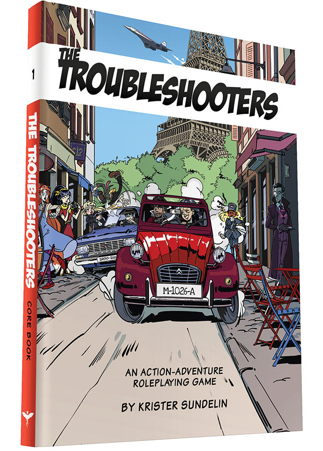 The Troubleshooters RPG: Core Rulebook | Dragon's Lair Comics and Fantasy Houston TX