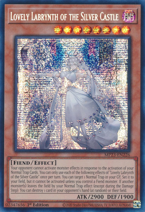 Lovely Labrynth of the Silver Castle [MP23-EN226] Prismatic Secret Rare | Dragon's Lair Comics and Fantasy Houston TX