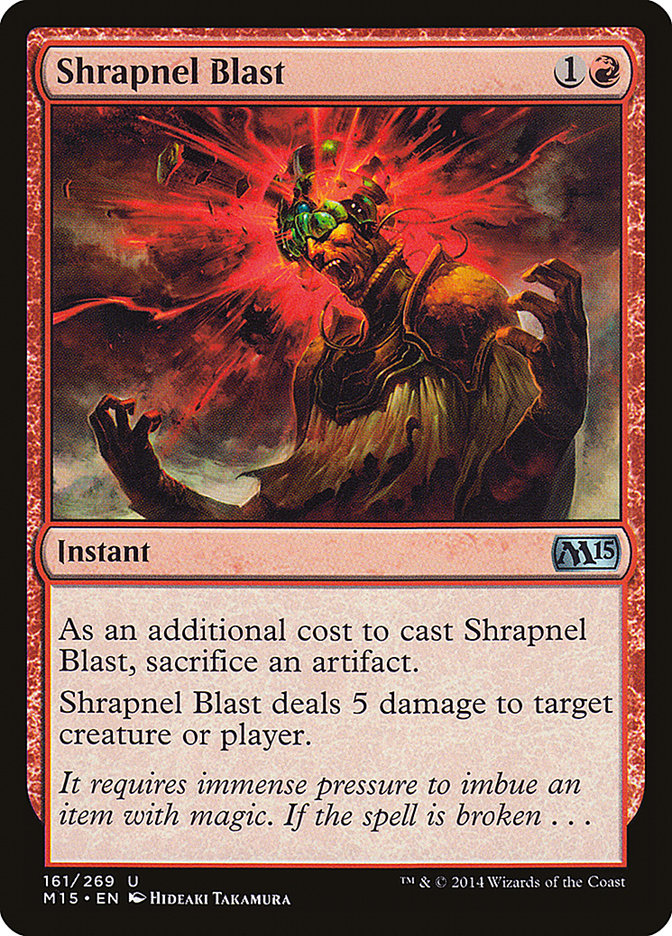 Shrapnel Blast [Magic 2015] | Dragon's Lair Comics and Fantasy Houston TX