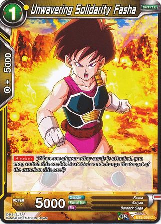 Unwavering Solidarity Fasha (BT3-099) [Cross Worlds] | Dragon's Lair Comics and Fantasy Houston TX