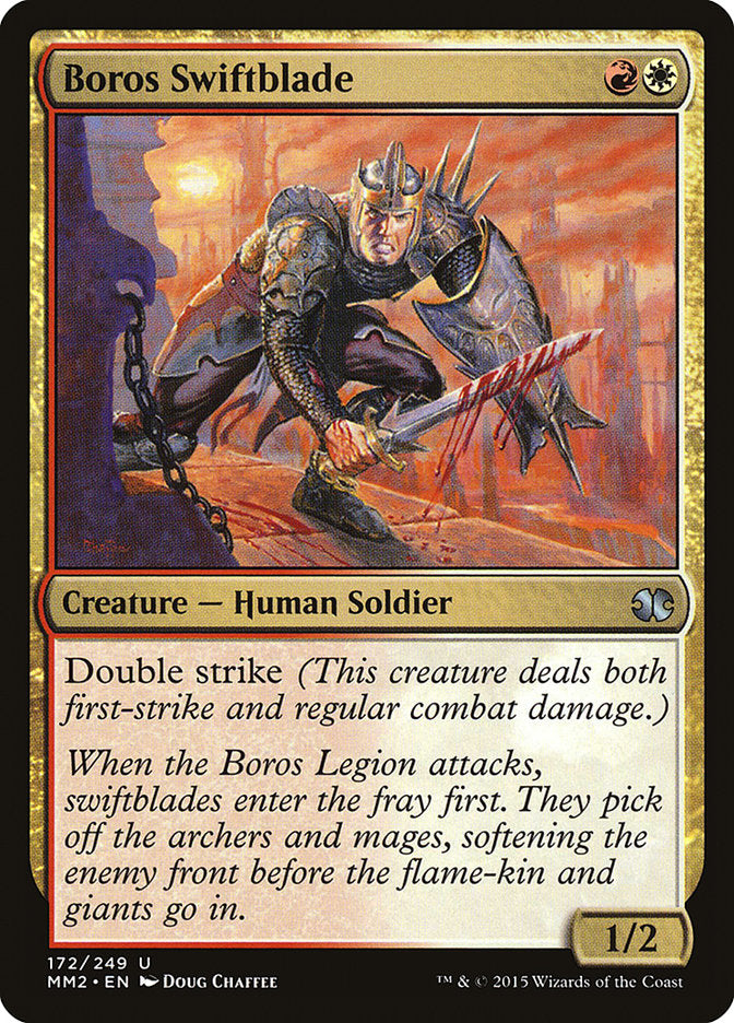 Boros Swiftblade [Modern Masters 2015] | Dragon's Lair Comics and Fantasy Houston TX