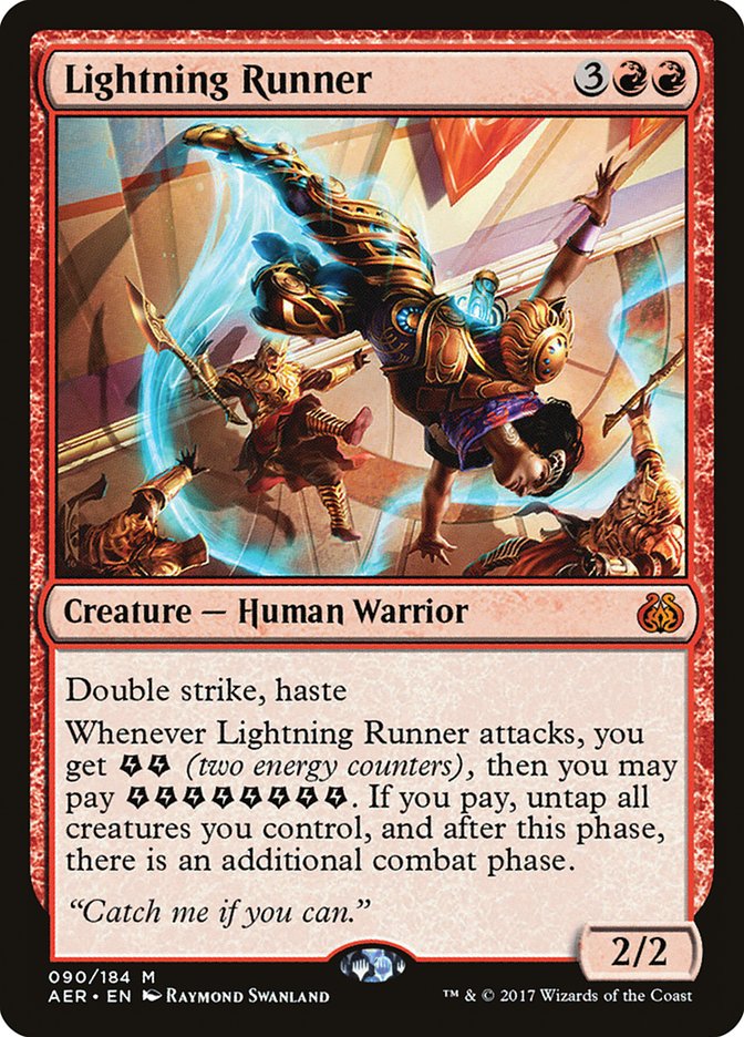 Lightning Runner [Aether Revolt] | Dragon's Lair Comics and Fantasy Houston TX
