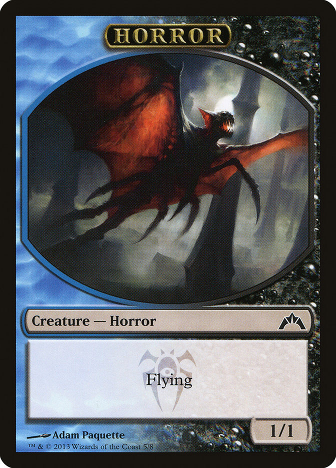 Horror Token [Gatecrash Tokens] | Dragon's Lair Comics and Fantasy Houston TX