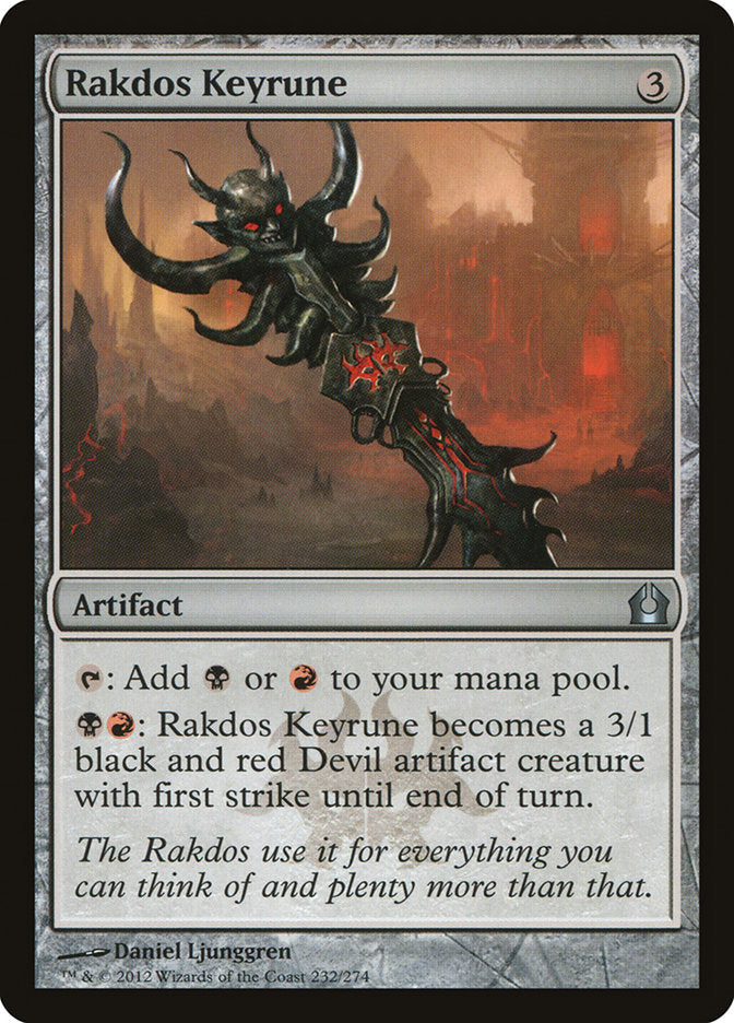 Rakdos Keyrune [Return to Ravnica] | Dragon's Lair Comics and Fantasy Houston TX
