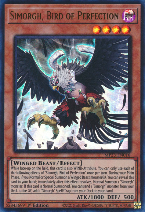 Simorgh, Bird of Perfection [MP23-EN016] Ultra Rare | Dragon's Lair Comics and Fantasy Houston TX
