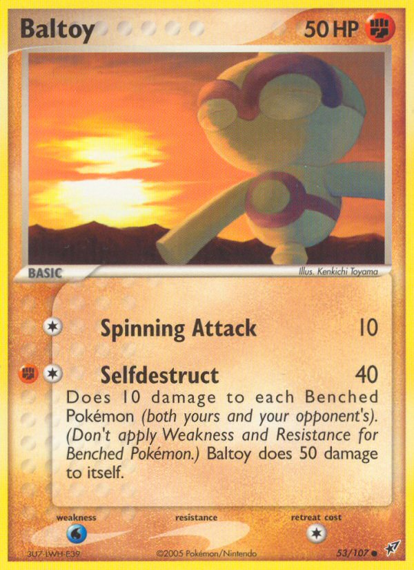 Baltoy (53/107) [EX: Deoxys] | Dragon's Lair Comics and Fantasy Houston TX