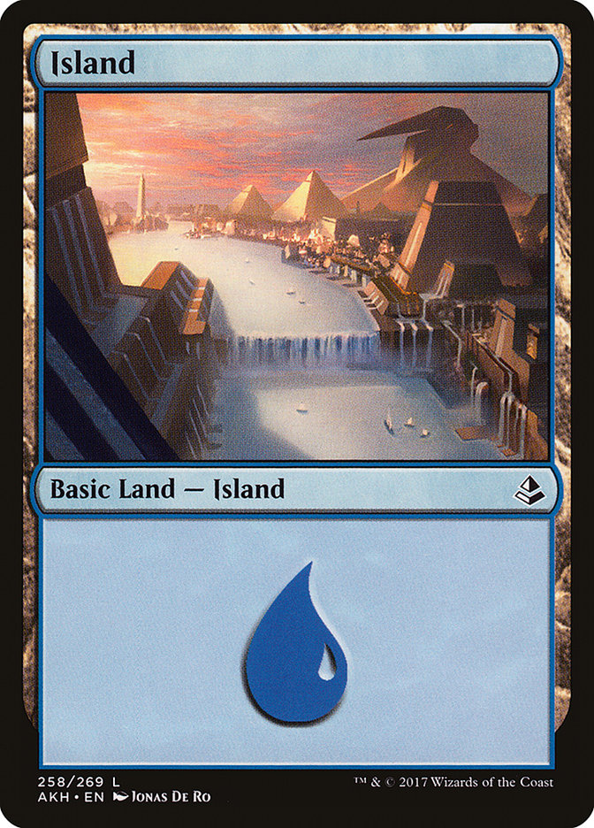Island (258) [Amonkhet] | Dragon's Lair Comics and Fantasy Houston TX