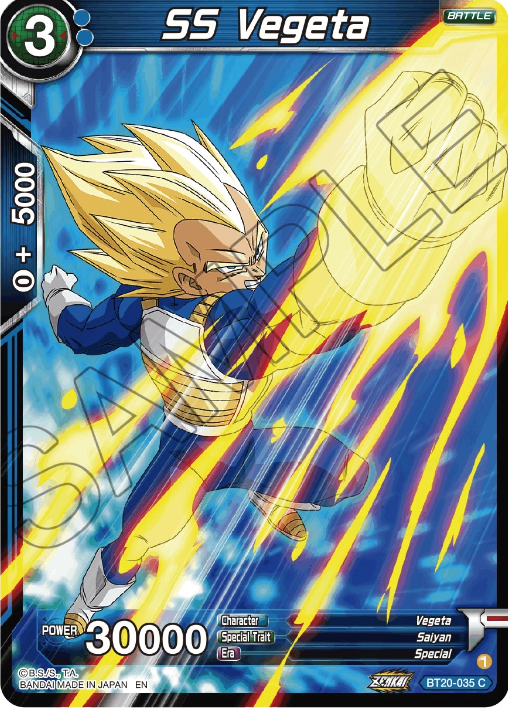 SS Vegeta (BT20-035) [Power Absorbed] | Dragon's Lair Comics and Fantasy Houston TX