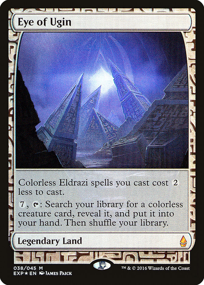 Eye of Ugin [Zendikar Expeditions] | Dragon's Lair Comics and Fantasy Houston TX