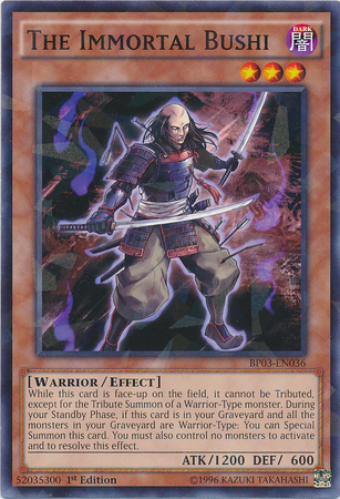 The Immortal Bushi [BP03-EN036] Shatterfoil Rare | Dragon's Lair Comics and Fantasy Houston TX