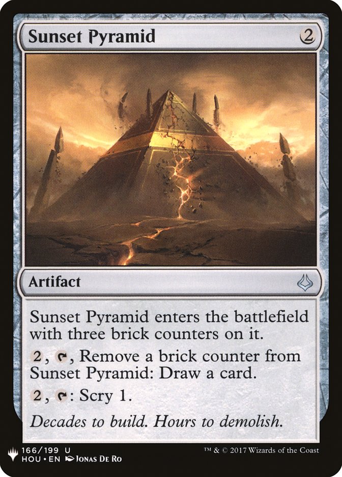 Sunset Pyramid [Mystery Booster] | Dragon's Lair Comics and Fantasy Houston TX