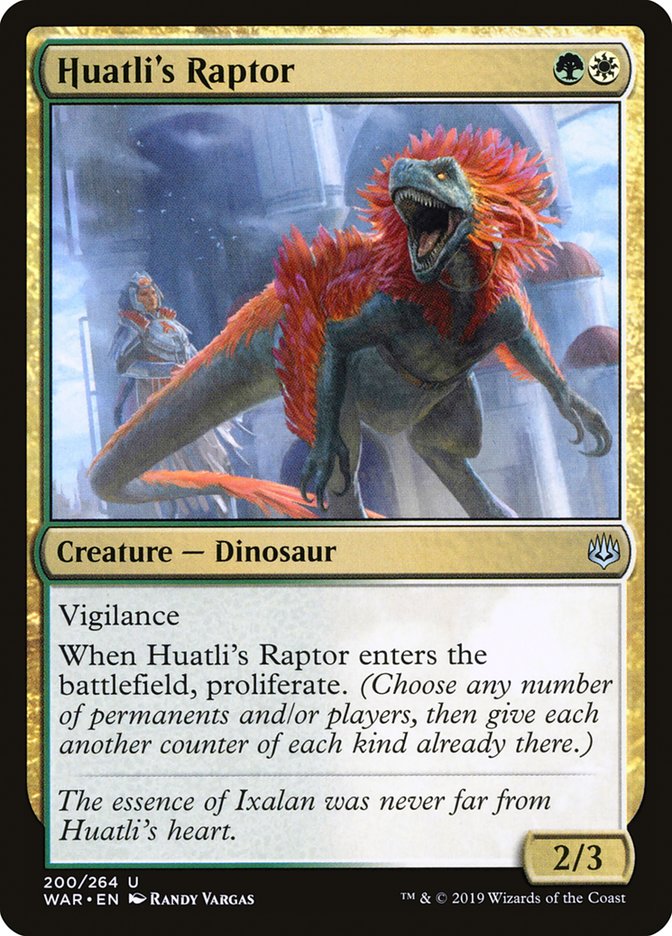 Huatli's Raptor [War of the Spark] | Dragon's Lair Comics and Fantasy Houston TX