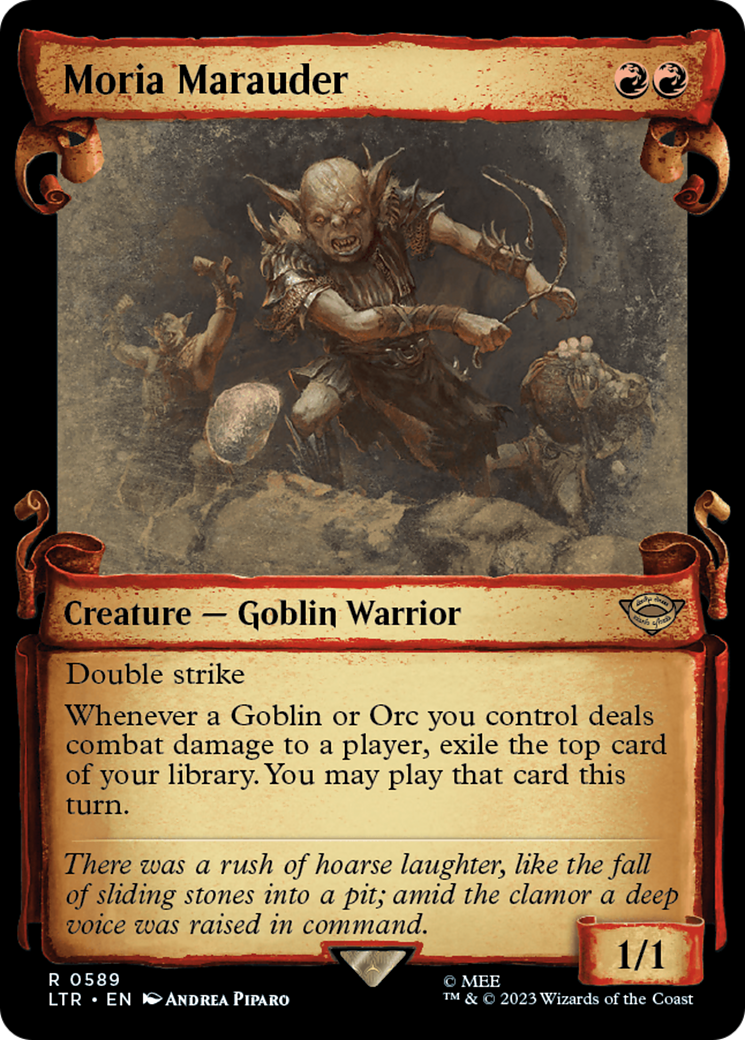 Moria Marauder [The Lord of the Rings: Tales of Middle-Earth Showcase Scrolls] | Dragon's Lair Comics and Fantasy Houston TX
