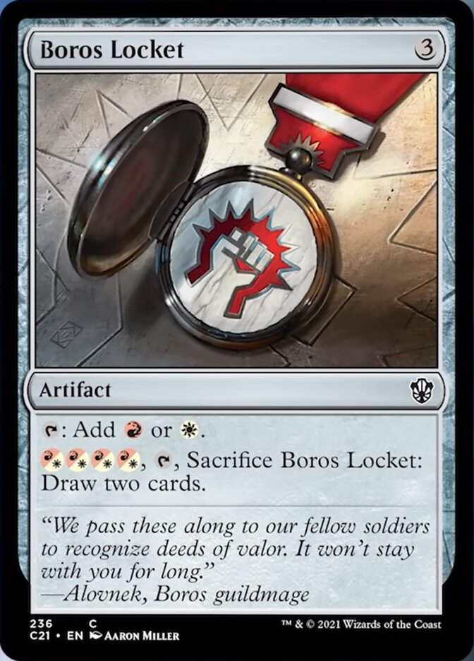 Boros Locket [Commander 2021] | Dragon's Lair Comics and Fantasy Houston TX