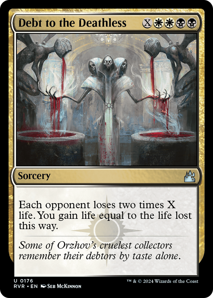 Debt to the Deathless [Ravnica Remastered] | Dragon's Lair Comics and Fantasy Houston TX