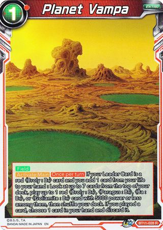 Planet Vampa (BT11-028) [Vermilion Bloodline 2nd Edition] | Dragon's Lair Comics and Fantasy Houston TX