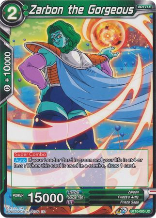 Zarbon the Gorgeous (BT10-085) [Rise of the Unison Warrior] | Dragon's Lair Comics and Fantasy Houston TX