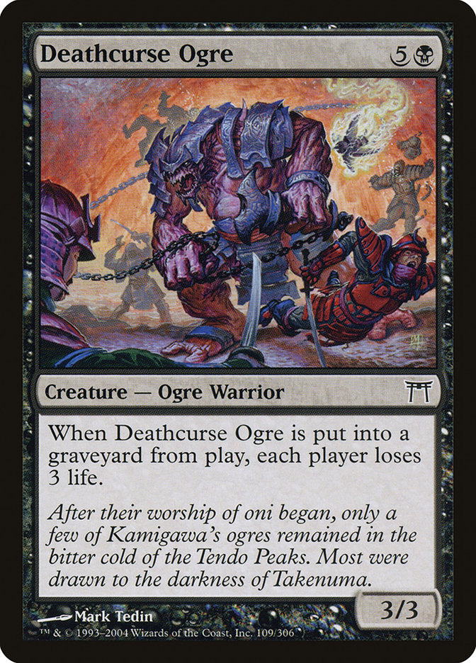 Deathcurse Ogre [Champions of Kamigawa] | Dragon's Lair Comics and Fantasy Houston TX