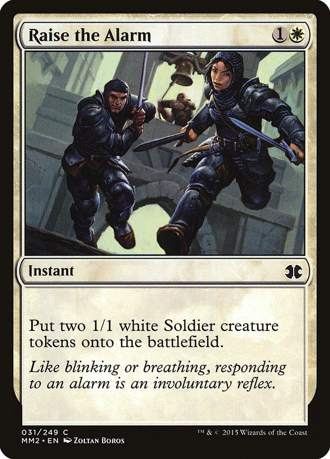 Raise the Alarm [Modern Masters 2015] | Dragon's Lair Comics and Fantasy Houston TX