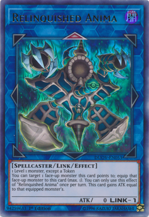 Relinquished Anima [DUOV-EN053] Ultra Rare | Dragon's Lair Comics and Fantasy Houston TX
