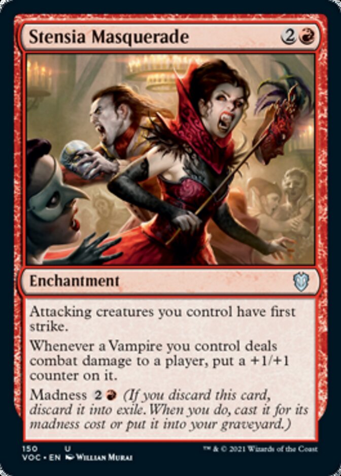 Stensia Masquerade [Innistrad: Crimson Vow Commander] | Dragon's Lair Comics and Fantasy Houston TX