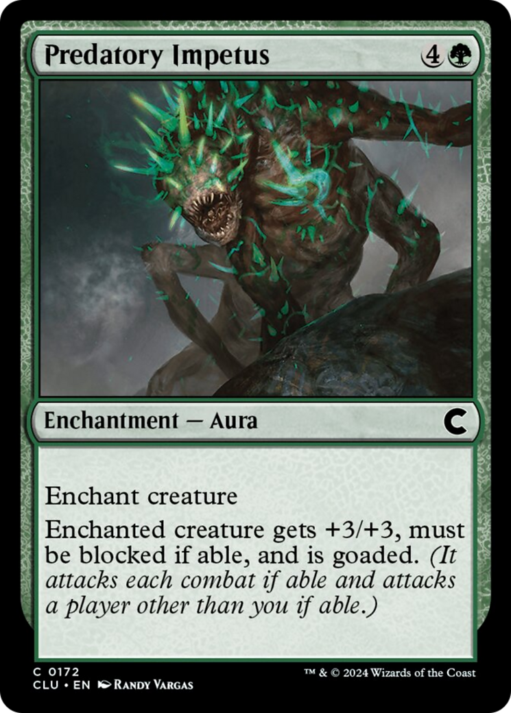 Predatory Impetus [Ravnica: Clue Edition] | Dragon's Lair Comics and Fantasy Houston TX