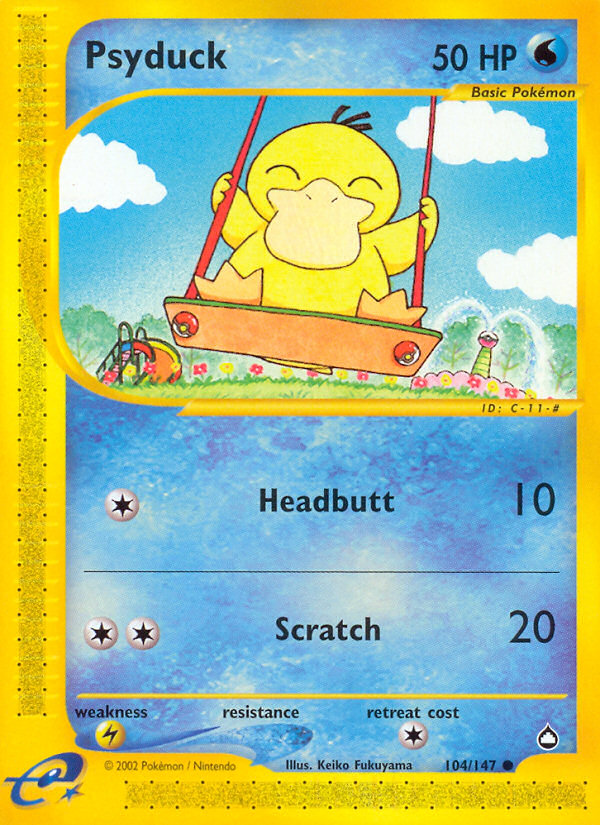 Psyduck (104/147) [Aquapolis] | Dragon's Lair Comics and Fantasy Houston TX