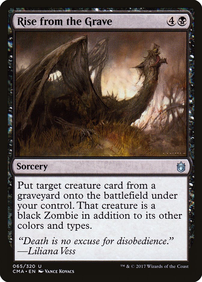 Rise from the Grave [Commander Anthology] | Dragon's Lair Comics and Fantasy Houston TX