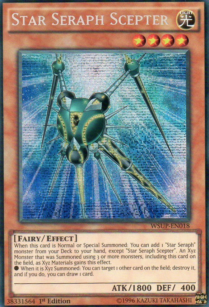 Star Seraph Scepter [WSUP-EN018] Secret Rare | Dragon's Lair Comics and Fantasy Houston TX