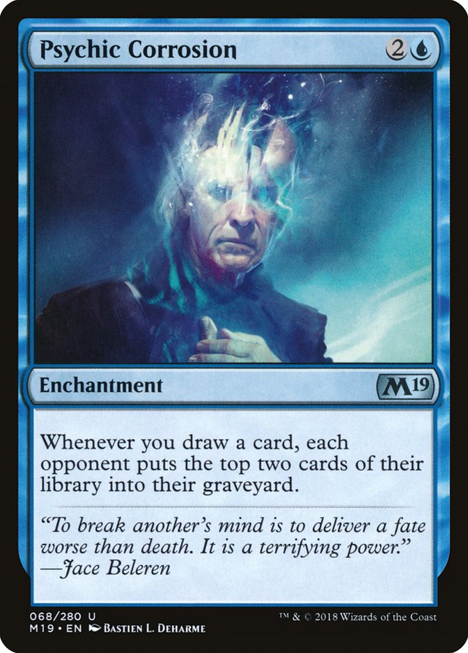 Psychic Corrosion [Core Set 2019] | Dragon's Lair Comics and Fantasy Houston TX
