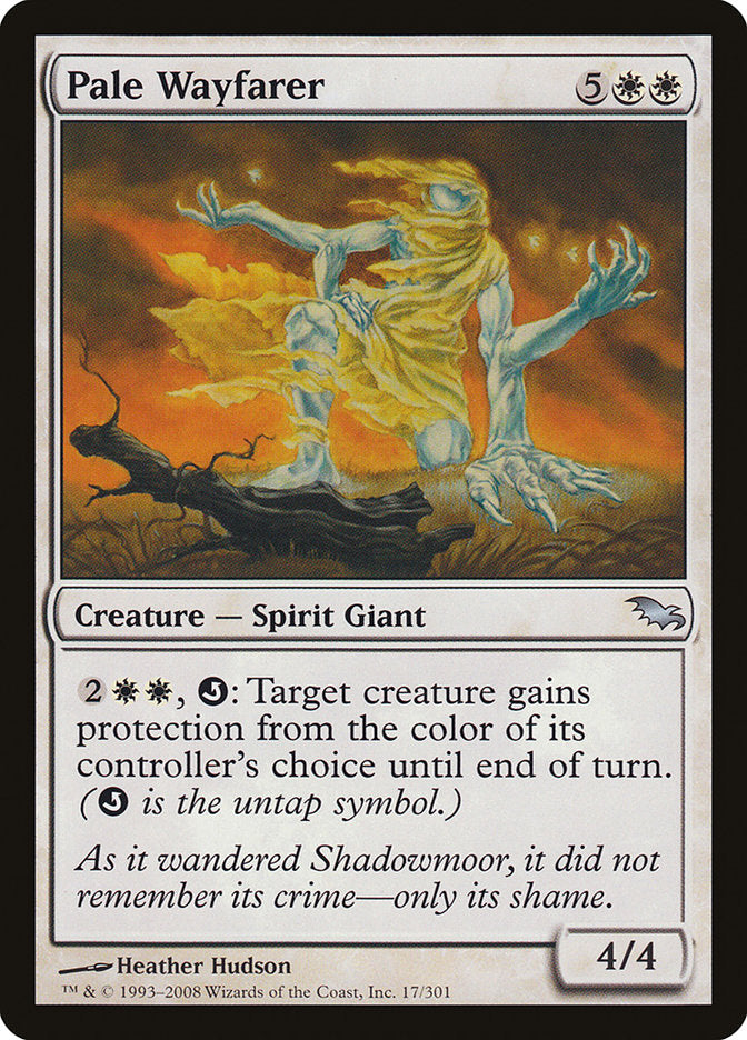 Pale Wayfarer (17) [Shadowmoor] | Odin's Place