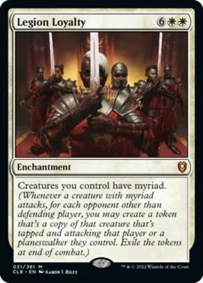 Legion Loyalty [Commander Legends: Battle for Baldur's Gate] | Dragon's Lair Comics and Fantasy Houston TX