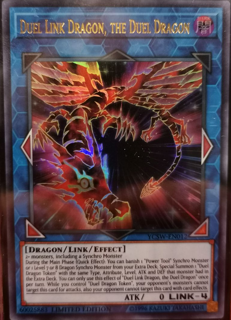 Duel Link Dragon, the Duel Dragon [YCSW-EN012] Ultra Rare | Dragon's Lair Comics and Fantasy Houston TX