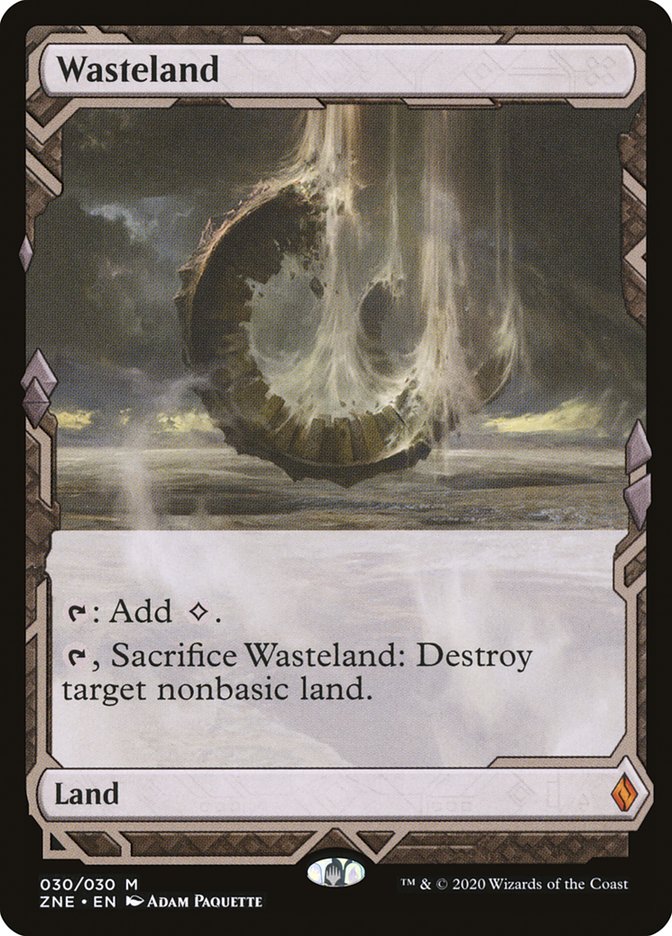 Wasteland (Expeditions) [Zendikar Rising Expeditions] | Dragon's Lair Comics and Fantasy Houston TX
