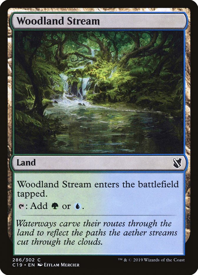 Woodland Stream [Commander 2019] | Dragon's Lair Comics and Fantasy Houston TX