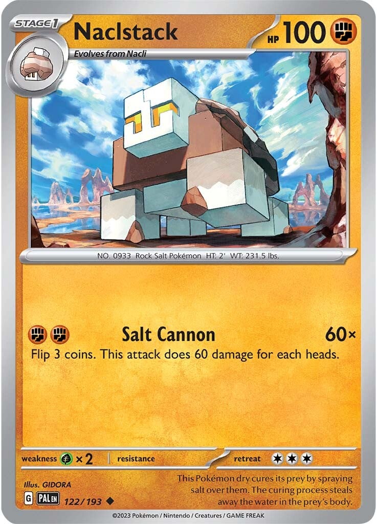 Naclstack (122/193) [Scarlet & Violet: Paldea Evolved] | Dragon's Lair Comics and Fantasy Houston TX
