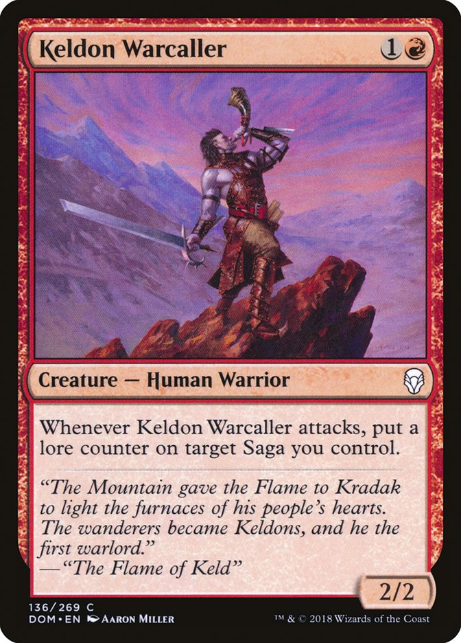 Keldon Warcaller [Dominaria] | Dragon's Lair Comics and Fantasy Houston TX