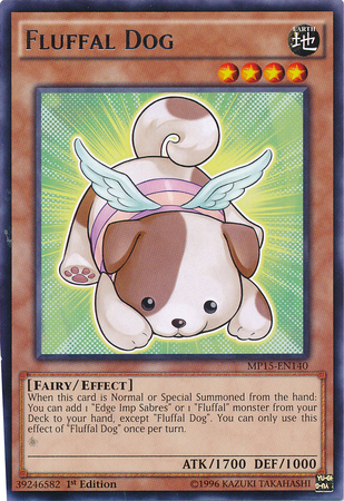Fluffal Dog [MP15-EN140] Rare | Dragon's Lair Comics and Fantasy Houston TX