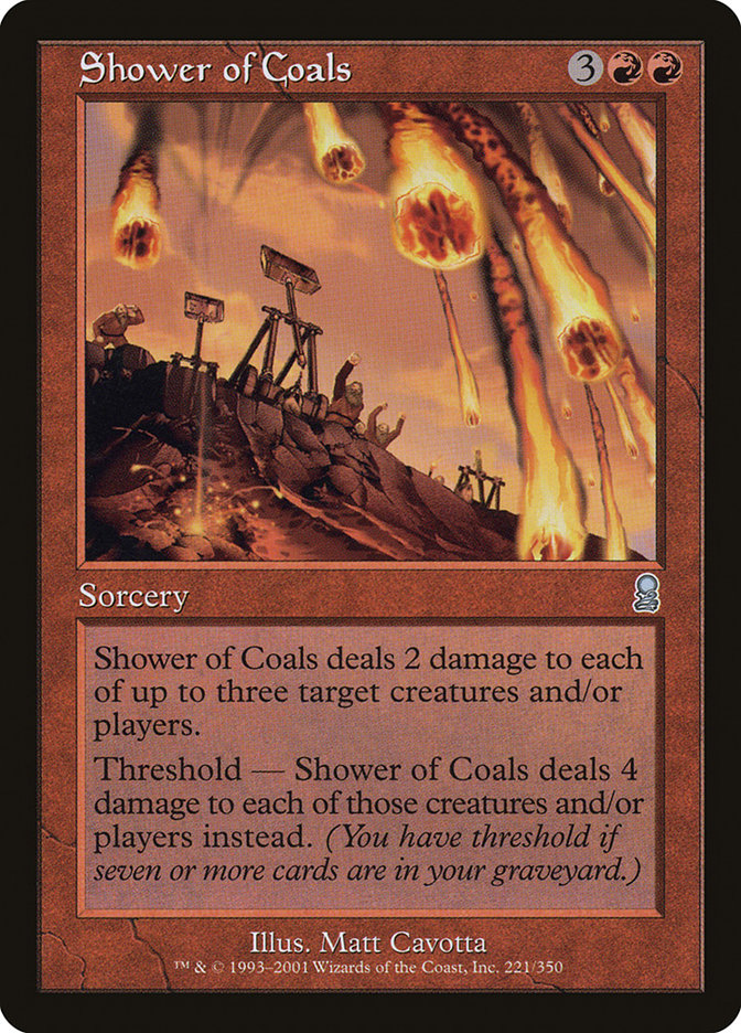 Shower of Coals [Odyssey] | Dragon's Lair Comics and Fantasy Houston TX