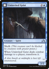Uninvited Geist // Unimpeded Trespasser [Shadows over Innistrad] | Dragon's Lair Comics and Fantasy Houston TX