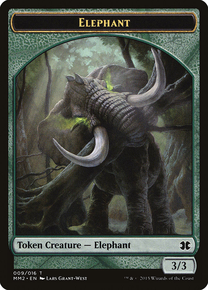 Elephant Token [Modern Masters 2015 Tokens] | Dragon's Lair Comics and Fantasy Houston TX
