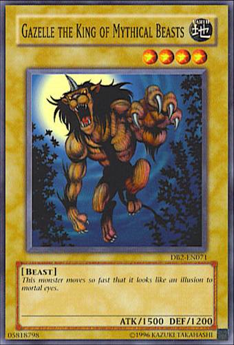 Gazelle the King of Mythical Beasts [DB2-EN071] Common | Dragon's Lair Comics and Fantasy Houston TX