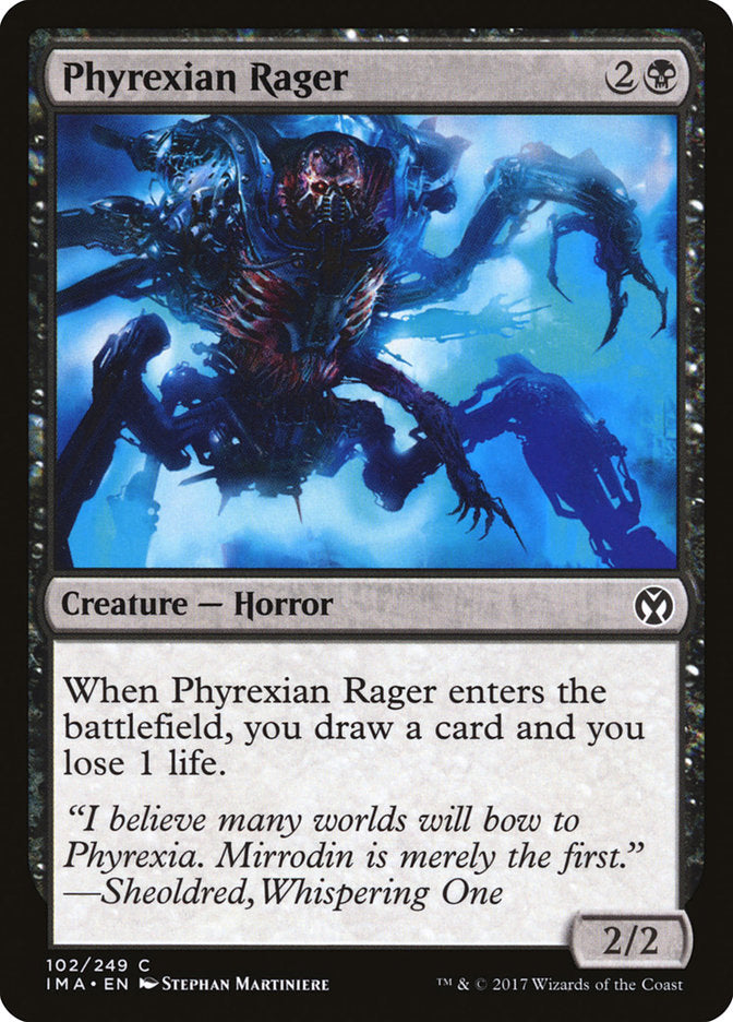 Phyrexian Rager [Iconic Masters] | Dragon's Lair Comics and Fantasy Houston TX