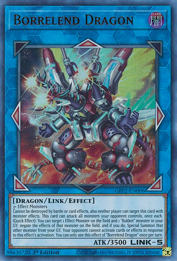 Borrelend Dragon [GFP2-EN006] Ultra Rare | Dragon's Lair Comics and Fantasy Houston TX