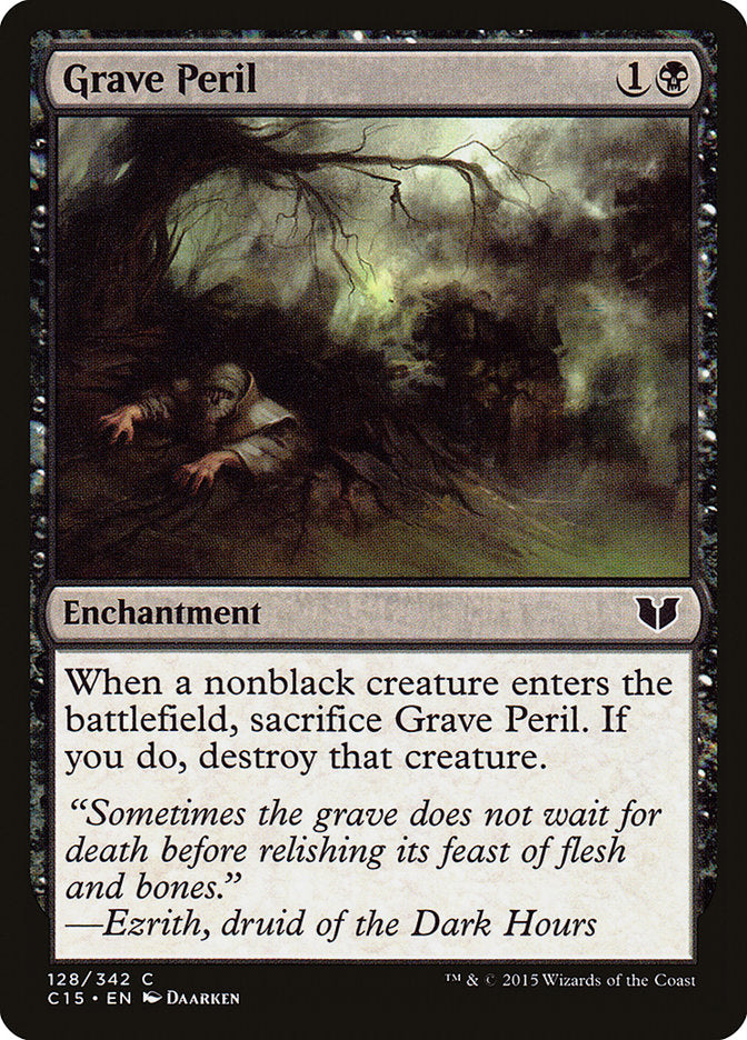 Grave Peril [Commander 2015] | Dragon's Lair Comics and Fantasy Houston TX