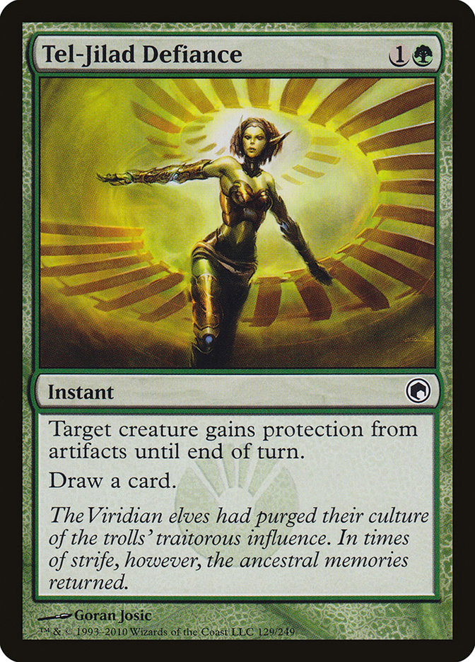 Tel-Jilad Defiance [Scars of Mirrodin] | Dragon's Lair Comics and Fantasy Houston TX