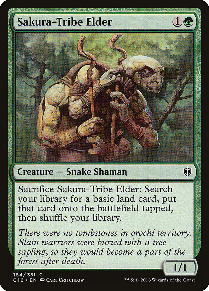 Sakura-Tribe Elder [Commander 2016] | Dragon's Lair Comics and Fantasy Houston TX