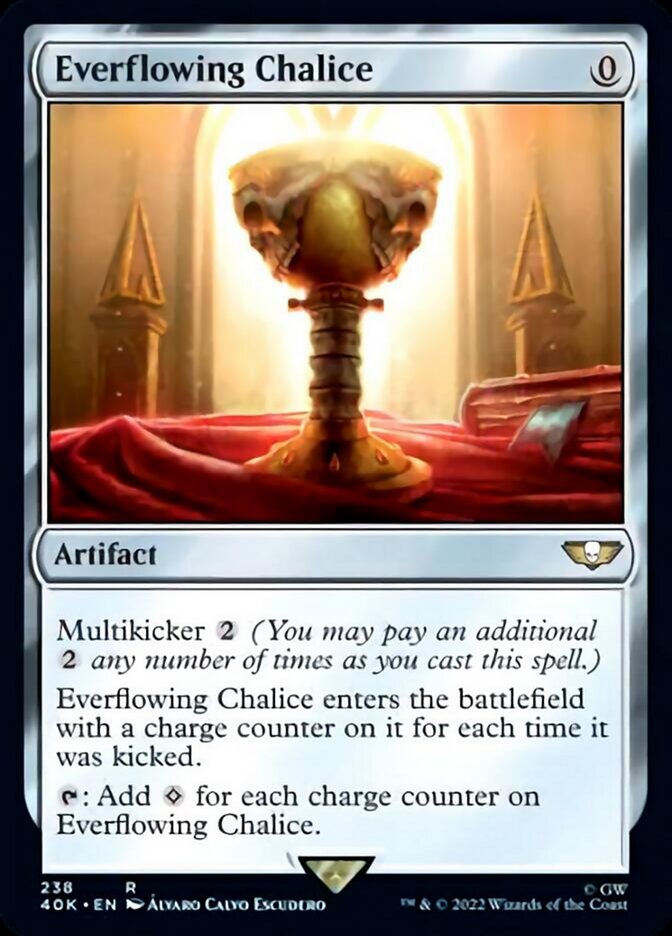 Everflowing Chalice (Surge Foil) [Warhammer 40,000] | Dragon's Lair Comics and Fantasy Houston TX