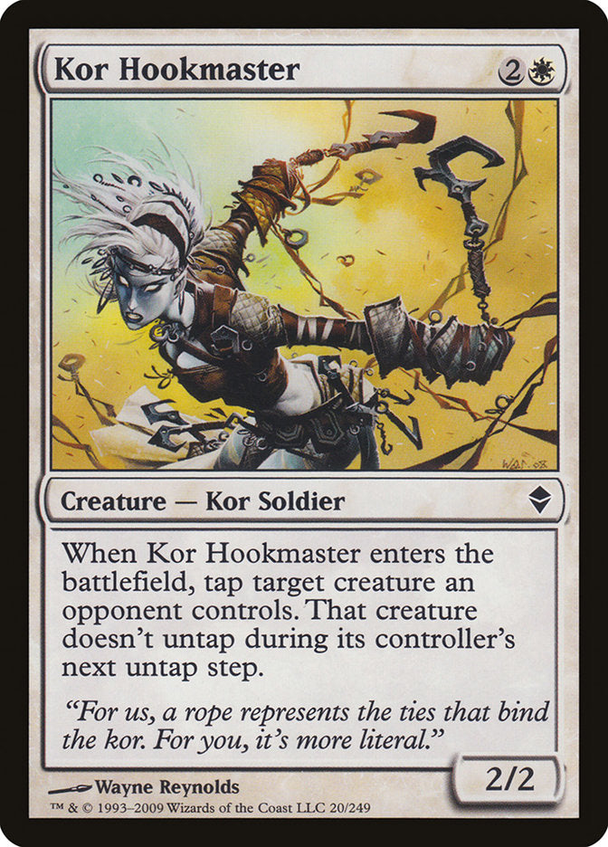 Kor Hookmaster [Zendikar] | Dragon's Lair Comics and Fantasy Houston TX